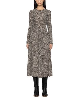 Sea Sea Charlize Printed Long Sleeve Dress