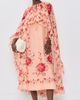 Sea Sea Christina Print Midi Cape Dress Pink - 5