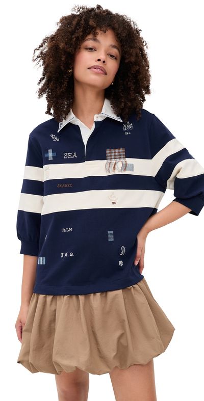 Sea Sea Claira Emb Rugby Dress Multi