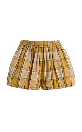 Sea Sea Copeland Cotton Plaid Shorts