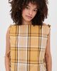 Sea Sea Copeland Plaid Top Yellow - 3
