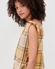 Sea Sea Copeland Plaid Top Yellow - 5