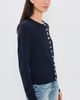 Sea Sea Danielle Pearl Button Cardigan Navy - 4