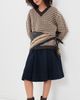 Sea Sea Declan V Neck Wool Sweater Multi - 5
