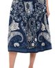 Sea Sea Emelina Print Midi Skirt Navy - 1