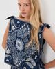 Sea Sea Emelina Print Sleeveless Top Navy - 3