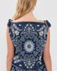 Sea Sea Emelina Print Sleeveless Top Navy - 4