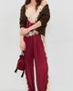 Sea Sea Ethel Solid Bloomer Pants Burgundy - 5