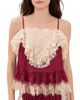 Sea Sea Ethel Solid Camisole Top Burgundy - 1