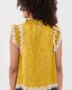 Sea Sea Flutter Sleeve Top Yellow - 3
