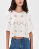 Sea Sea Gardener Embroidered Top White - 2