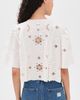 Sea Sea Gardener Embroidered Top White - 3