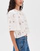Sea Sea Gardener Embroidered Top White - 4