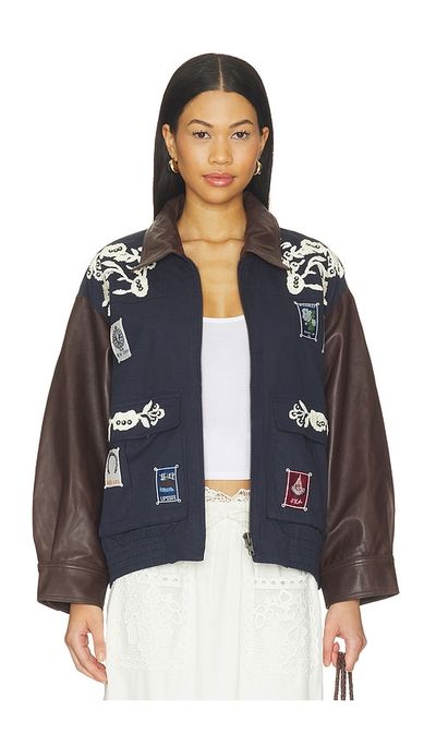 Sea Sea Georgie Sportswear Embroided Jacket