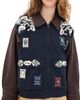 Sea Sea Georgie Sportswear Embroidered Jacket Navy - 1