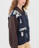 Sea Sea Georgie Sportswear Embroidered Jacket Navy - 4