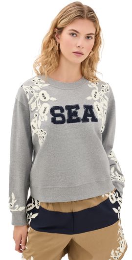 Sea Sea Georgie Sportswear Sweatshirt Gray