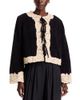 Sea Sea Ilaria Lace Trim Tie Front Teddy Jacket - 1