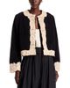 Sea Sea Ilaria Lace Trim Tie Front Teddy Jacket - 3