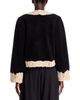 Sea Sea Ilaria Lace Trim Tie Front Teddy Jacket - 4