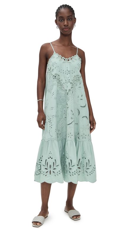 xxs slip dress RSQ Womens - Blue Track Skims Soft Lounge Long