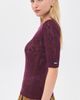 Sea Sea Jane Argyle Sweater Burgundy - 4