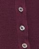 Sea Sea Jane Henley Sweater With Scarf Burgundy - 6