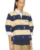 Sea Sea Juliet Embroided Short Sleeve Rugby Top - 2