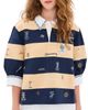 Sea Sea Juliet Embroidered Rugby Top Multi - 1