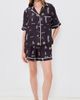 Sea Sea Juliet Embroidered Shorts Navy - 5