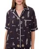 Sea Sea Juliet Embroidered Top Navy - 1