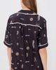 Sea Sea Juliet Embroidered Top Navy - 3