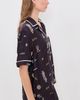 Sea Sea Juliet Embroidered Top Navy - 4