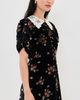 Sea Sea Leda Velvet Mini Dress Black - 4
