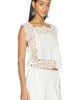 Sea Sea Leila Eyelet Sleeveless Top - 2