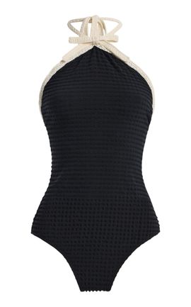 Sea Sea Lenora ColorBlocked Jersey OnePiece Swimsuit