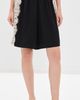 Sea Sea Lisette Solid Knee Shorts Black - 2