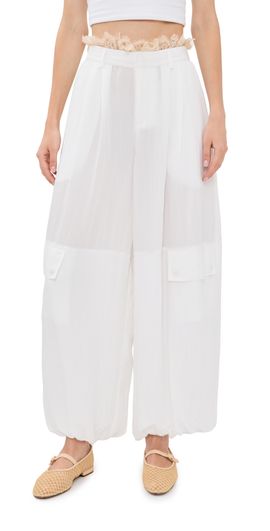 Sea Sea Lisette Solid Pants White