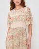 Sea Sea Luisa Print Mini Dress Cream - 2