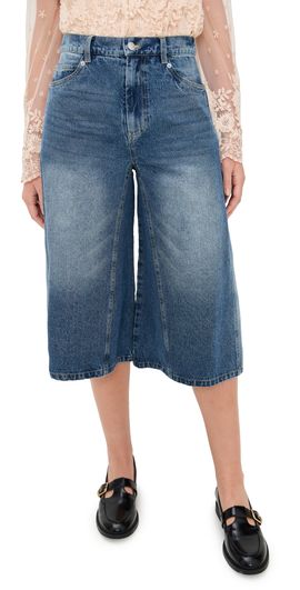 Sea Sea Lyssa Denim Culottes Blue
