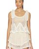 Sea Sea Madelyn Crochet Tank - 1