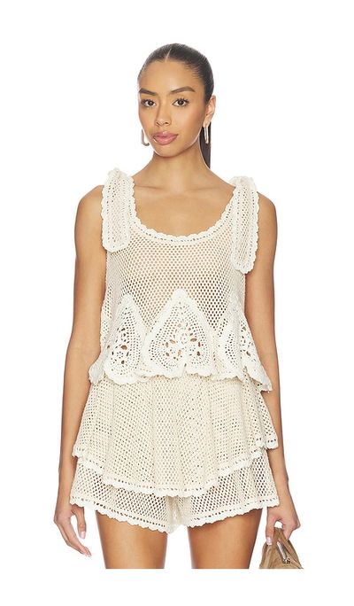 Sea Sea Madelyn Crochet Tank
