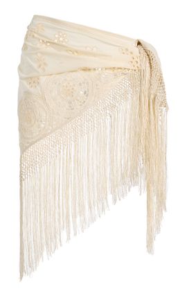 Sea Sea Madelyn Crocheted Cotton Pareo Skirt
