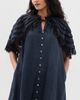 Sea Sea Margaret Capelet Mini Dress Blue - 2