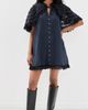 Sea Sea Margaret Capelet Mini Dress Blue - 5