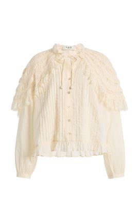 Sea Sea Margaret Cotton Capelet Top