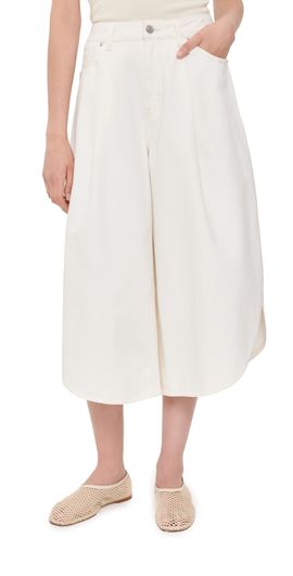 Sea Sea Milene Denim Culottes White