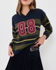 Sea Sea Mina Novelty V Neck Sweater Green - 2