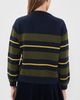Sea Sea Mina Novelty V Neck Sweater Green - 3