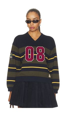 Sea Sea Mina Novelty Vneck Sweater